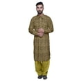 thumbnail image 1 of Atasi Kurta Pathani en Rayonne Imprimée avec Salwar Uni pour Tenue de Fête pour Hommes, 1 of 5