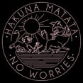 thumbnail image 2 of Men's Lion King Hakuna Matata No Worries  Graphic T-Shirt, 2 of 5