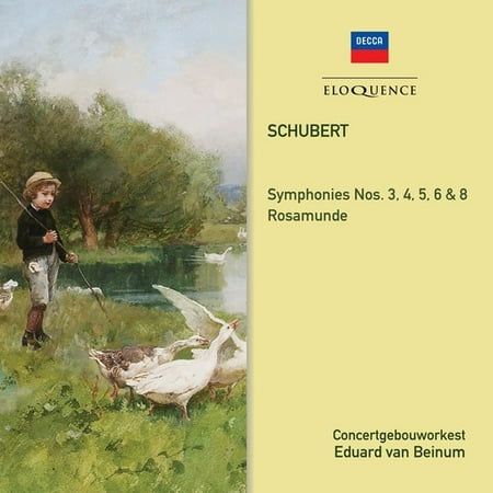 Schubert: Symphonies 3 4 5 6 8 / Rosamunde (CD)