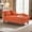 Orange, variant on YWEN Velvet Upholstered Right Facing Chaise Lounge Chair, Chaise Lounge Storage W/Nailhead Trim, Wood Legs, Classic Recliner Lounger Accent Sofa for Living Room Bedroom