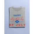 thumbnail image 3 of Happy Independence Day 4Th. T-Shirt Women -Image by Shutterstock, Female 4X-Large, 3 of 4