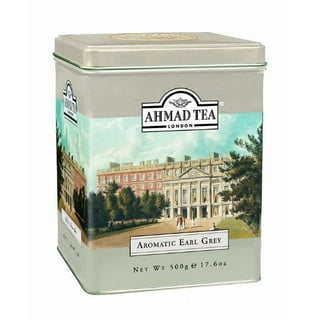Ahmad Tea Black Tea, Earl Grey Aromatic Loose Leaf, 454g - Caffeinated and  Sugar-Free