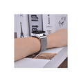 thumbnail image 4 of 2 Correas De 20mm Para Relojes Smartwatch Acero Milanesa Ancho De La Correa 20 Mm Color Negro/plata, 4 of 4