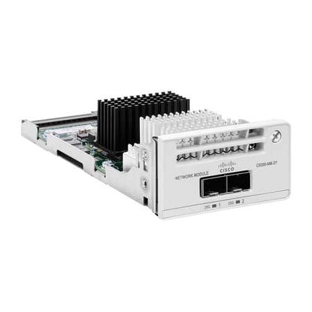 Cisco Catalyst - Expansion module - 25 Gigabit Ethernet x 2 - for Catalyst 9200L price history on PriceWatchPro