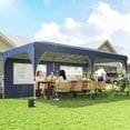 thumbnail image 2 of Outsunny 10 x 20 ft Pop Up Canopy Tent Instant Canopy w/ Reflective Strips, 2 of 10