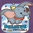thumbnail image 3 of Disney - Dumbo - Believe In The Impossible - Toddler & Youth Girls Short Sleeve Graphic T-Shirt, 3 of 5