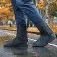 thumbnail image 1 of Botas impermeables Cubre Botas de lluvia reutilizables de PVC para Ciclismo Hombres Mujeres 43-44 Cola Cubrezapatos, 1 of 8