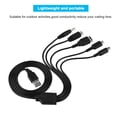 thumbnail image 2 of Peahefy Micro USB charger, Charging Cable,5 in 1 Charger USB for Nintendo NDS LL / XL 3DS Wii U PSP Multi-Function Charging Cable, 2 of 8