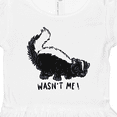 thumbnail image 4 of Inktastic Animals Cute Skunk Wasn't Me Girls Toddler Dress, 4 of 5