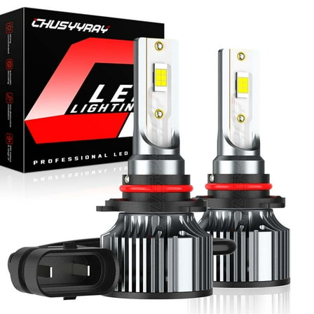 LED Headlight Bright Bulbs 9005 HB3 High Beam 2x For Subaru Tribeca 2008-2014