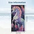thumbnail image 3 of PHYHOO Galaxy Star Unicorn Sand Free Microfiber Beach Towel Lightweight Oversized Quick Dry for Kids &amp; Adults for Swimming, Pool, Camping, Yoga, Traveling Essentials 30x60in, 3 of 8