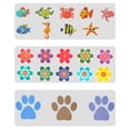 thumbnail image 5 of Bathtub Stickers Non-Slip,10Pcs Safety Shower Treads Adhesive Bright Flowers Appliques with Premium Scraper, 5 of 7