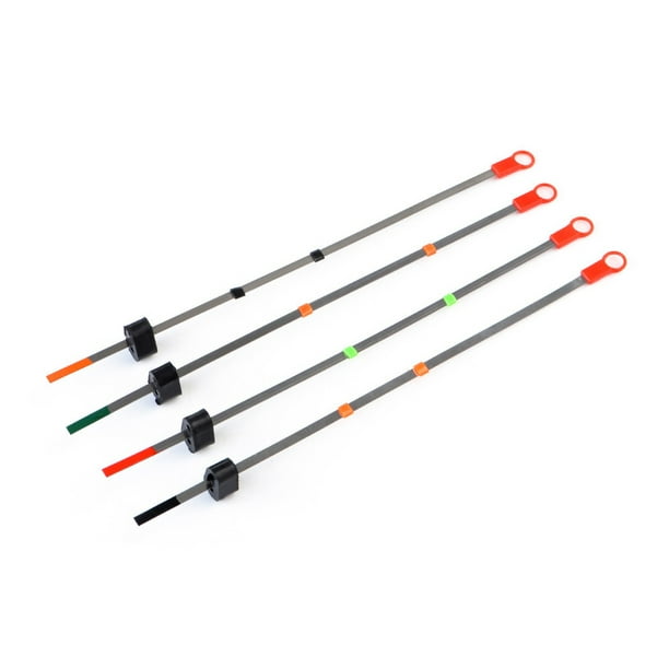 Goriertaly Portable Replaceable Mini Ice Fishing Rod Top Bendable Steel  Sheet Tip Waterproof Fishing Pole Fishing Tackle Good Elasticity C.W
