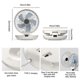 thumbnail image 4 of Household Dual-Use Fan, USB-C Charging and 3 Wind Speeds Wall Mount Desk Dual Purpose Fan for Home, Office, Dorm, Bedroom, CarScvvd, 4 of 4