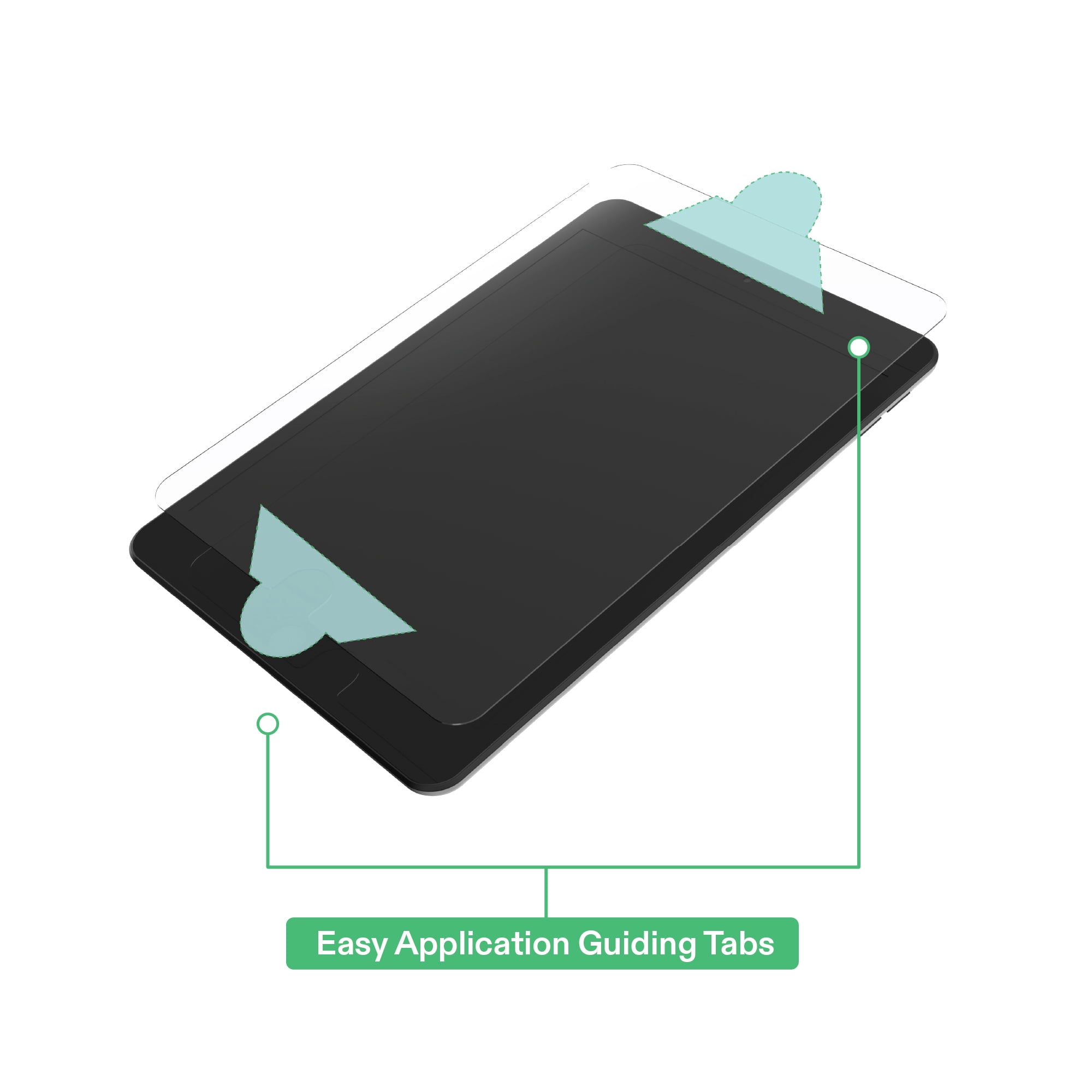 (2 pack) onn Glass Screen Protector for iPad (A16), iPad (10th generation) / iPad Air 11\" (M4, M3, M2) / iPad Pro 11\" (M5, M4, 1st, 2nd, 3rd, 4th generation) / iPad Air (4th, 5th generation)
