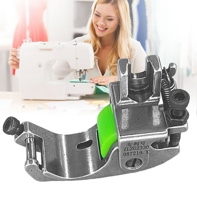 Panxico Knitting Machine,Yarn Winder,Versatile Adjustable Rolled Hemmer Presser Foot Sewing Machine Roller Foot Sewing Machine Foot Sewing Presser Foot Sewing MacEmbroidery Machine,,Silver,Clearance