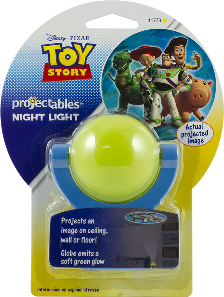 Disney Pixar Toy Story Projectables Led PlugIn Night Light, GreenBlue