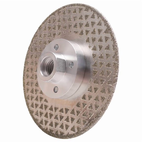 M14 Vacuum Brazed Diamond Cutting Wheel Saw Blade, Double Sides Disc, Marble, Concrete, Ceramic Tile Cutting 115mm