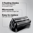 thumbnail image 5 of Yimei Braun Series 3 Electric Shaver Replacement Head - 21B - Compatible with Electric Razors 300s, 310s, 3010BT, 5 of 5