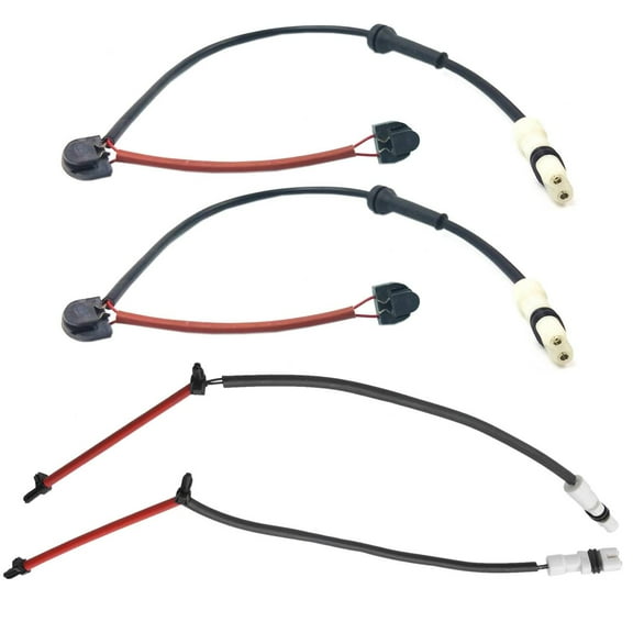 Bapmic 2 Pcs Rear 98761267601 Front Left 99761275700 & Right 99761275500 Brake Pad Wear Sensor Kit Compatible with Porsche