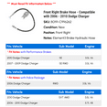 thumbnail image 2 of Front Right Brake Hose - Compatible with 2006 - 2010 Dodge Charger 2007 2008 2009, 2 of 2