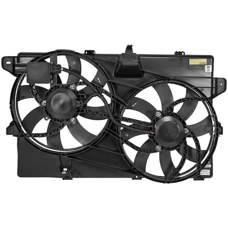 Dual Radiator Assembly - Compatible with 2007 - Ford 3.5L 3.7L V6 without Towing Package 2008 2009 2010 2011 2012 2013 - Walmart.com