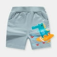 thumbnail image 2 of Coerni Boy Shorts Toddler Kids Baby Boys Girls Jogger Shorts Summer Cotton Casual Cartoon Embroider Short Girls Sports Shorts, 2 of 7