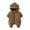 Khaki, variant on biudgviw Baby Newborn Snowsuit Zipper Long Sleeve Romper Infant Boy Girl Soft Cute Hoodies Warm Winter Hooded Jumpsuit(Red,9-12 Months)