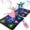 thumbnail image 1 of Alfombra de baile ANNKIE para niños de 3 a 12 años con 12 botones iluminados, 1 of 9