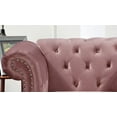 thumbnail image 5 of Uspridefurniture Fender 82.6'' Velvet Rolled Arm Sofa,Pink, 5 of 5