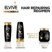 LOreal Paris Elvive Total Repair 5 Repairing Conditioner for Damaged Hair, Squeeze, 12.6 fl oz