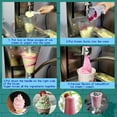 thumbnail image 4 of Kolice Milkshake Frozen Yogurt Blending Machine Yogurt ice Cream Mixing Machine Gelato ice Cream Mixer Machine Frozen Yogurt Blender Machine Swirl Ice Cream Blender, 4 of 8