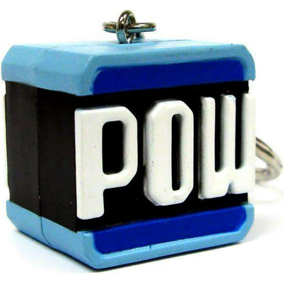 Super Mario Volume 1 Pow Block Keychain
