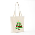 thumbnail image 7 of CafePress - Fun Turtle Christmas Tree Art Tote Bag - Unisex Canvas Tote Bag, Beige, 1-Piece, 7 of 7