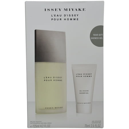 Leau Dissey by Issey Miyake for Men - 2 Pc Gift Set 4.2oz EDT Spray, 2 ...