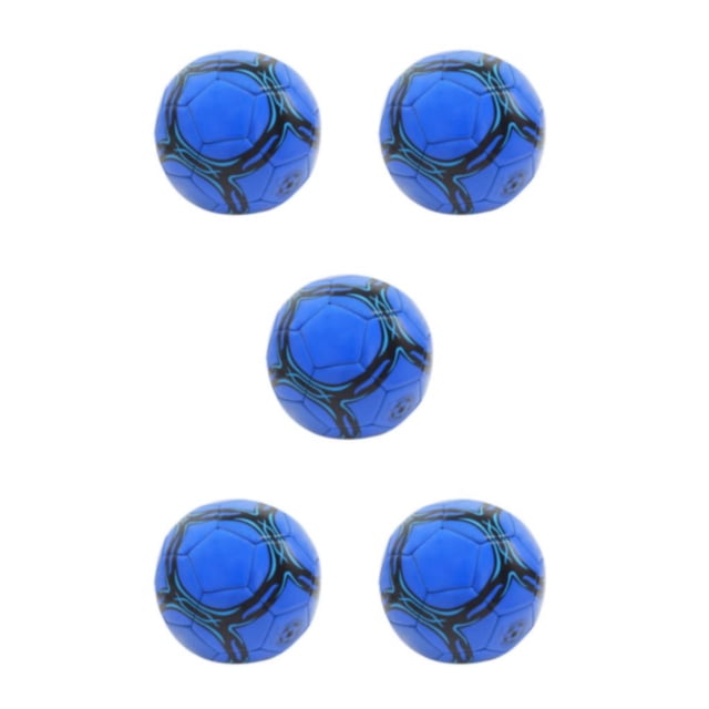 Youkk Newest Soccer Ball - Wear Resistant And Durable Training Portable Wide Application Range Ball Official Football Ball thickened blue type 4 5Set
