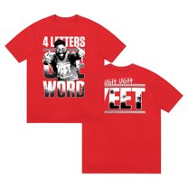 Jey Uso Four Letters One Word Yeet T-shirt Crewneck Short Sleeve Cotton Tee Women Men Streetwear Tops