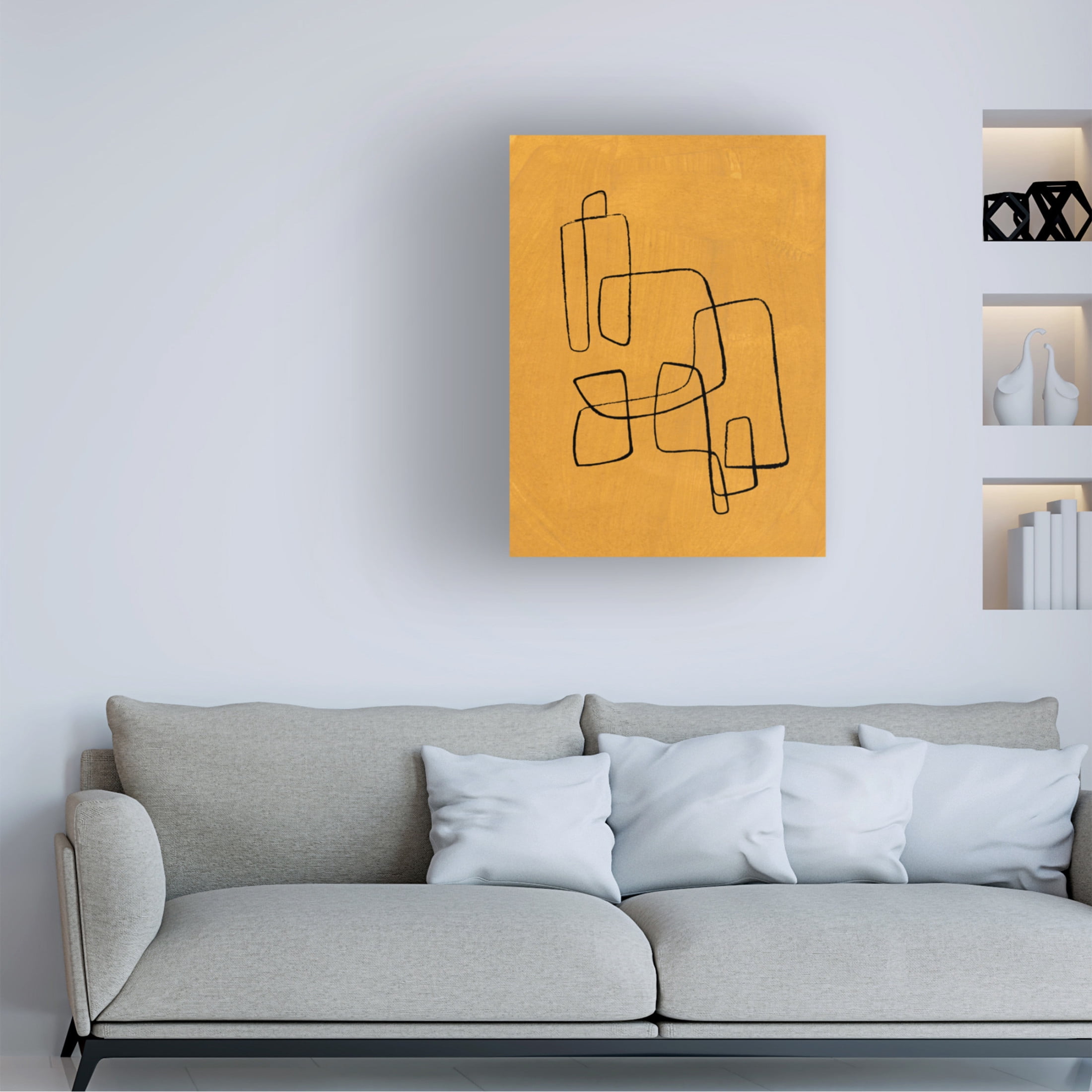 Trademark Fine Art Ejaaz Haniff Banana Maze Canvas Wall Art