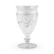 Weddingstar Clear Vintage Inspired Pressed Glass Wedding Goblet