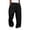 53# Black, variant on Open Bottom Sweatpants Men Uncuffed Baggy Loose Fit Casual Comfy Stretch Wide Leg Athletic Sweat Pants with Pockets Black S