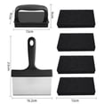 thumbnail image 7 of 2X Versatility Griddle Cleaning Kit Grill Cleaner Tool Set for Hot or Cold Surfaces Scraper Cleaning Brushes, 7 of 7