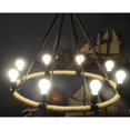 thumbnail image 2 of Old Modern Handicrafts AL008 Rope Pendant Lamp, 8 Bulbs, 2 of 3