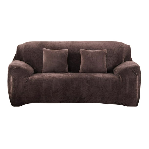 Velvet Sofa Slipcover Stretch Couch Covers for 3 Cushion Couch Thick Soft Sofa Cover Furniture