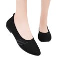 thumbnail image 3 of Sngxgn Women's Casual Flats Shoes, Soft Comfortable Casual Ballet Shoes(Black,37), 3 of 8