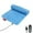 Blue, variant on USB Electric Heated Shawl 12" x 23" - Personal Foldable Heated Blanket with Multi Heat Settings for Car, Library, Outdoors & Pet Warmth