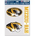 thumbnail image 1 of Missouri Tigers 3 Fan Pack Decals, 1 of 1
