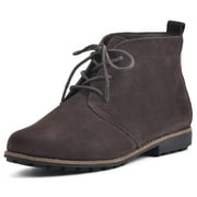 WHITE MOUNTAIN Shoes Women's Auburn Boot, Brown/Suede, 10 W