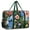 Dark-green, variant on For Spirit Airlines Personal Item Bag 18x14x8 Inch, Floral Weekender Travel Bag, Foldable Travel Duffel Bag Underseat Carry on Bag with Luggage Sleeve for Women and Men 30L