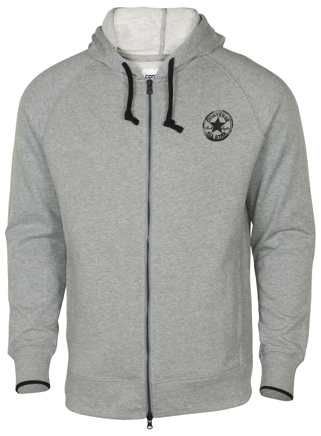 Converse - Converse Men's All Star Core Plus Two Way Full Zip Hoodie ...