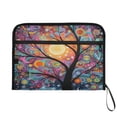 thumbnail image 7 of Accordion File Organizer with Zip Closure 13 Pockets Expanding File Folder Letter A4 Paper Document Organizer for Home Office Beautiful Abstract Tree Painting, 7 of 7